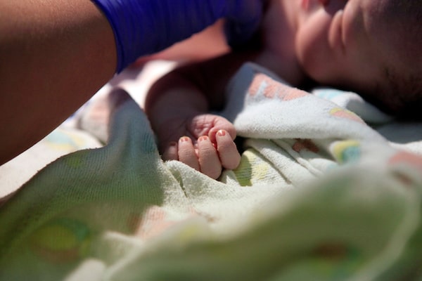 newborn-being-taken-care-of-at-the-hospital-after-being-born